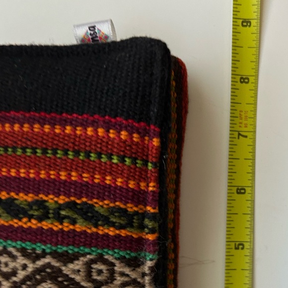 Sansa Woman’s Wallet Made Of Bolivian Aguayo from Sheep’s Wool Handmade - Picture 8 of 10